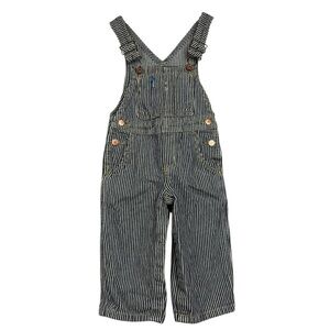 Oshkosh Genuine Kids Conductor Stripe Bib Overalls